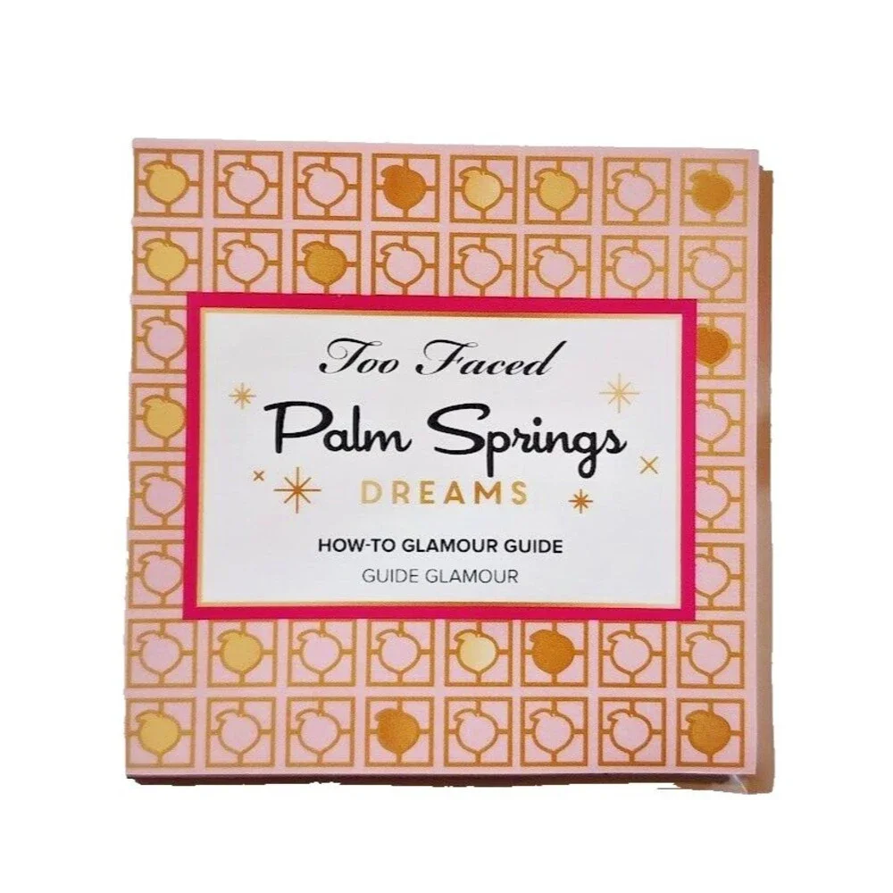 Too Faced Palm Springs Dreams Cocktail Party Eye Shadow Palette 12 Pan Shade NIB